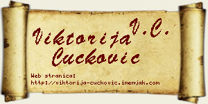 Viktorija Čučković vizit kartica